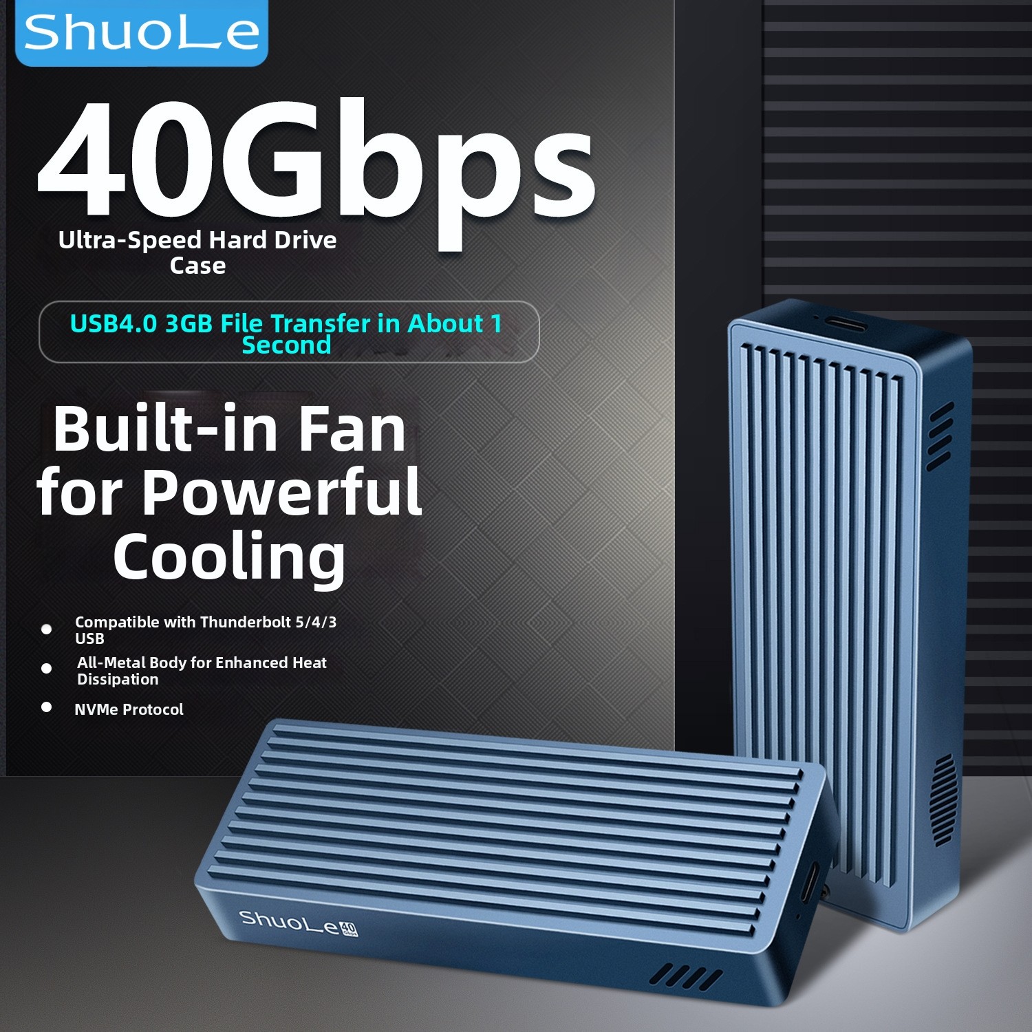 40Gbps USB 4.0 M.2 NVMe SSD En - Usb4 40Gbps External Ssd 8Tb recension och pris