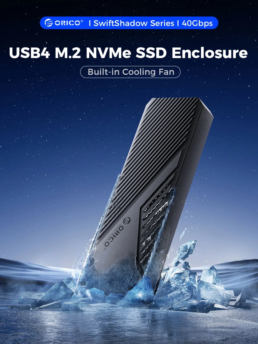 ORICO USB4 40Gbps M.2 NVMe SSD - 8Tb M2 Nvme Ssd recension och pris