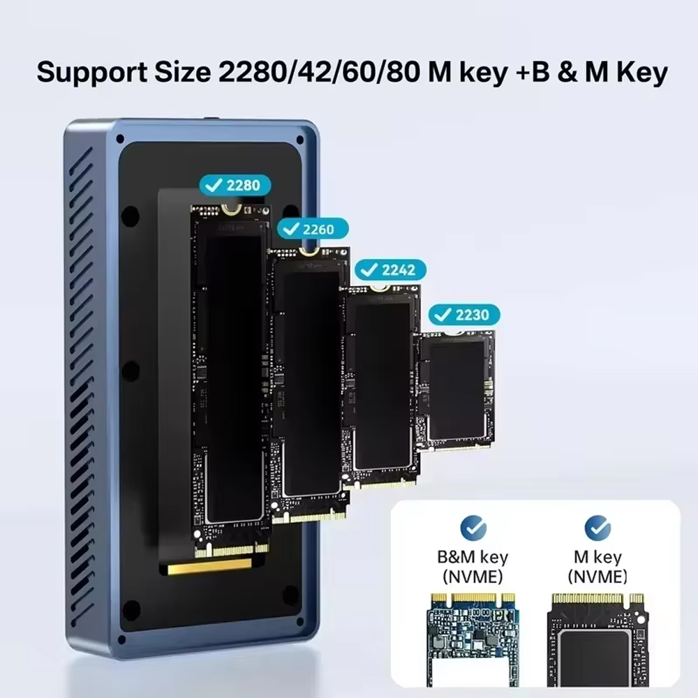 ACASIS 40Gbps M.2 NVMe SSD Enc - 8Tb M2 Nvme Ssd recension och pris