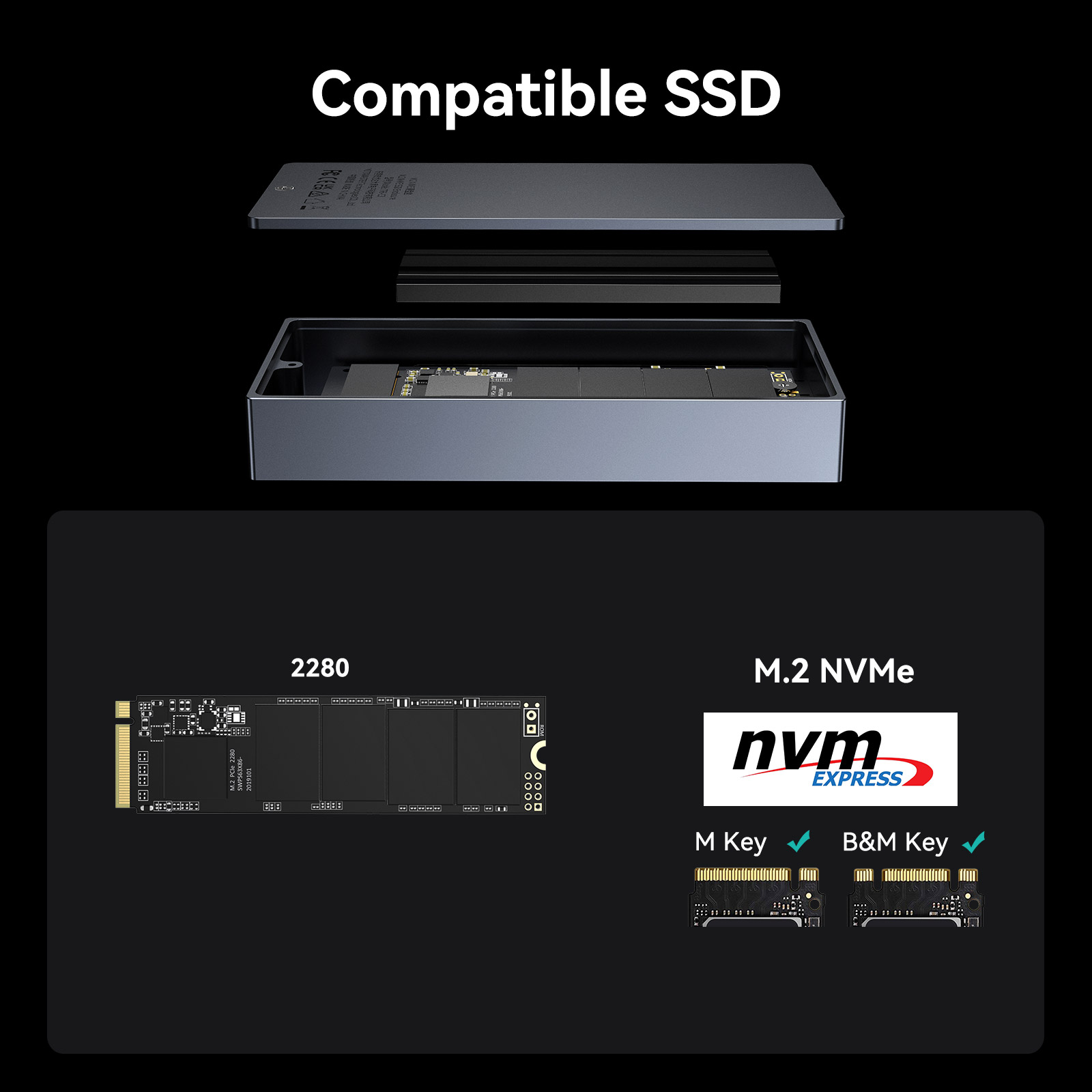 Yottamaster 40Gbps NVMe SSD En - Thunderbolt 4 External Ssd 4Tb recension och pris