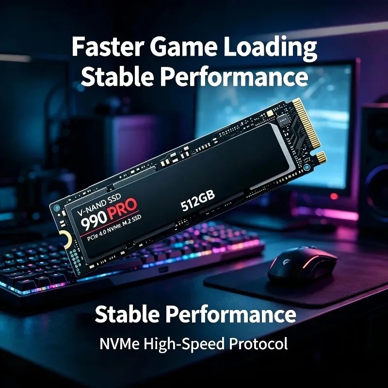 990 PRO Genuine SSD – 512GB/1T - Pcie 4.0 4Tb 2280 Ssd 7450Mbps recension och pris